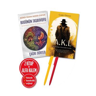 Alfa Kalem+ Bugünün Tasavvufu+Aydınlığın Karanlık Lordu 2 Kitap Yeni (Çağrı Dörter)