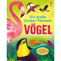 Die große Sticker-Tierwelt: Vögel: Stickerheft mit vielen schillernden Stickern – von Kolibri bis Kakadu – für Kinder ab 5 Jahren (Die große Sticker-Tierwelt-Reihe)