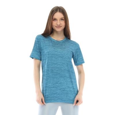 Ghassy Co. Kadın Nem Emici Aktif Gym Fitness Koşu Performans Outdoor Spor Tshirt