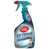 Simple Solution Köpekler için Extreme 3 Kat Etkili Leke ve Koku Giderici Ev ve Araç Halı Döşeme Kumaş İçin Ağır Leke ve Koku Kontrolü 945 ml