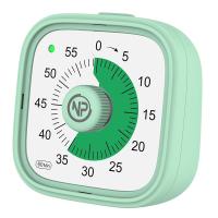NPO Mutfak,Ders,Yemek için 60dk Analog Alarm Zamanlayıcı,Pomodoro Öğrenci Motivasyon Saati (Yeşil)