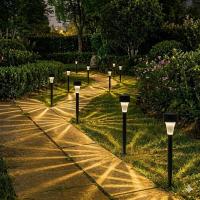 Senon 10'lu Güneş Enerjili Led Bahçe Aydınlatması Solar Lamba Dekoratif Saplama Bahçe Yol Lambası
