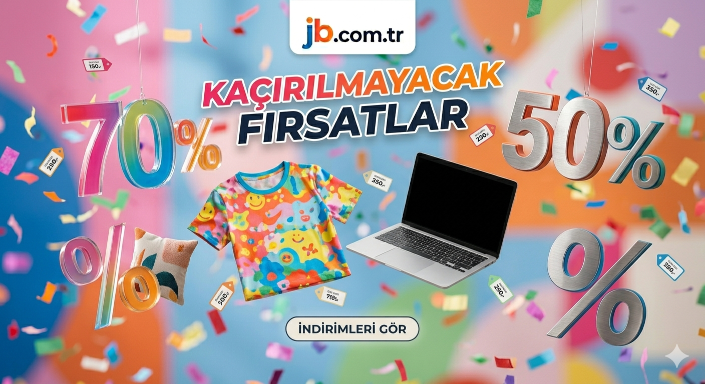 JB.com.tr | Güvenli ve Keyifli Online Alışverişin Adresi promo